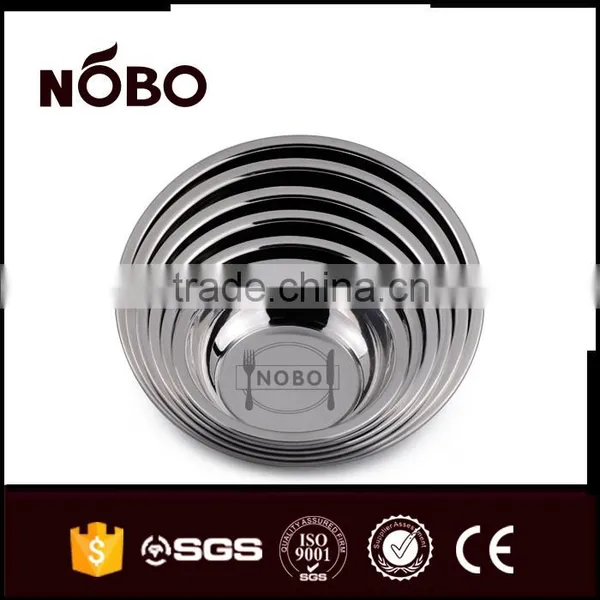 Round Shape Stainless Steel Dinner Plate photo-2