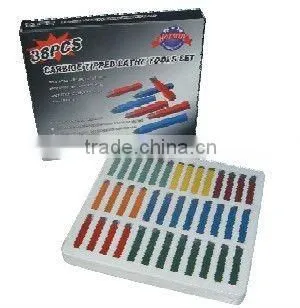 38PCS INCH SIZE BRAZED CARBIDE TIPPED TOOL SET