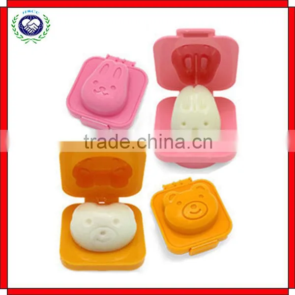 Amazom Hot Selling Rabbit Bear Egg Rice Mold Kitchen Gadgets Egg Mold Supplier's Choice photo-2