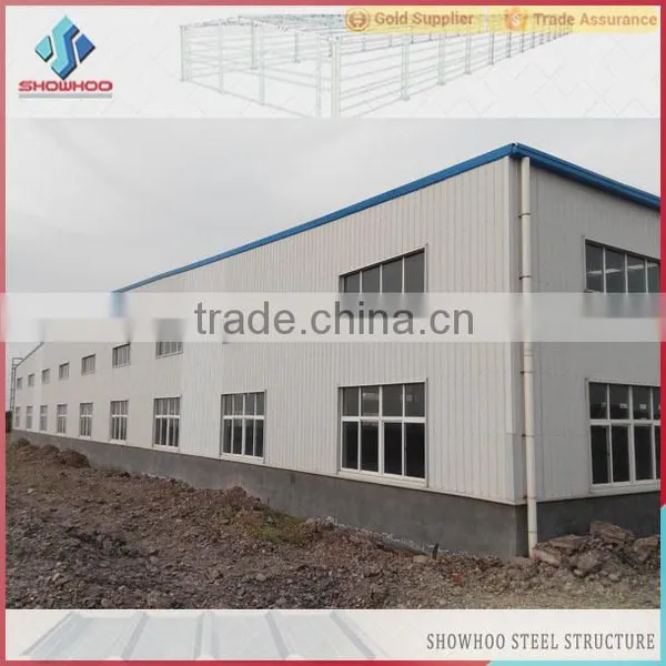 Galvanized Construction Design Light Steel Structure Warehouse Building Structure Steel Fabrication for Workshop photo-2