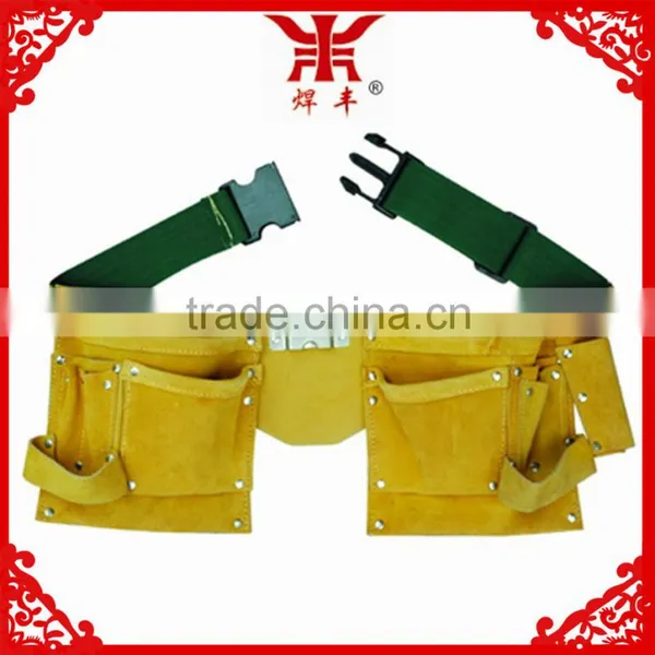 Cow Split Leather Electrician Tool Bag photo-4