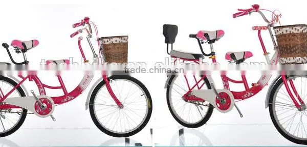 22 Inch Tandem Bike / Bicycle for Mom and Baby photo-2