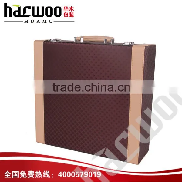 High Quality 4 Bottles Wine Box for Sale photo-4