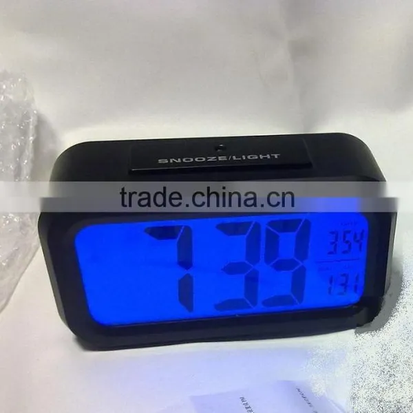 Classical LCD Digital Smart Back Light Smart Night Light Smart Light Clock
