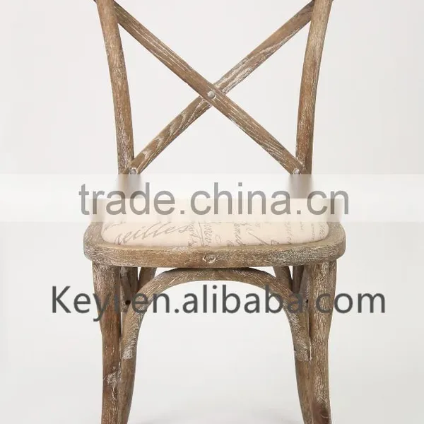 Antique Style Coffee Room Use Wooden Dining Set/Wood Coffee Table and Chair(CH-532-OAk,DT-1087-OAK) photo-4