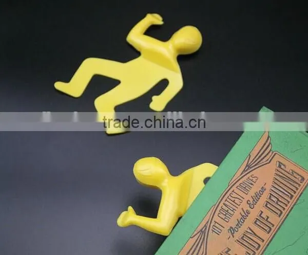 Creative silicone villain bookmark