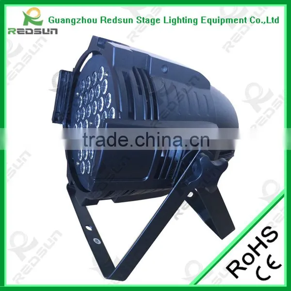 Professional Indoor and Outdoor Hot Selling 36pcs 3W 3in1 Cast- Aluminum LED Par Light photo-3