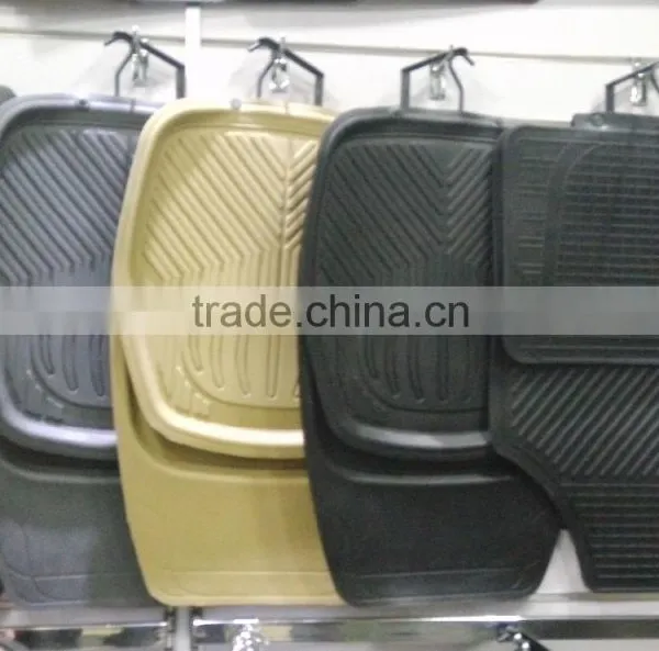 CM5004 China 5PCS Set Car Accessories Universal DeepTray Rubber Car Mats photo-2