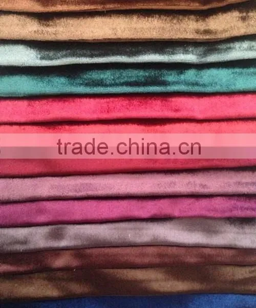 POLYESTER WARP KNITTING VELVET FOR SOFA AND CURTAIN photo-2