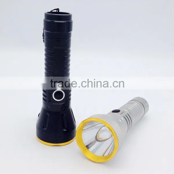 POPPAS F38 T6 10w Led Reflector Rechargeable Searhing Led Flashlight photo-2