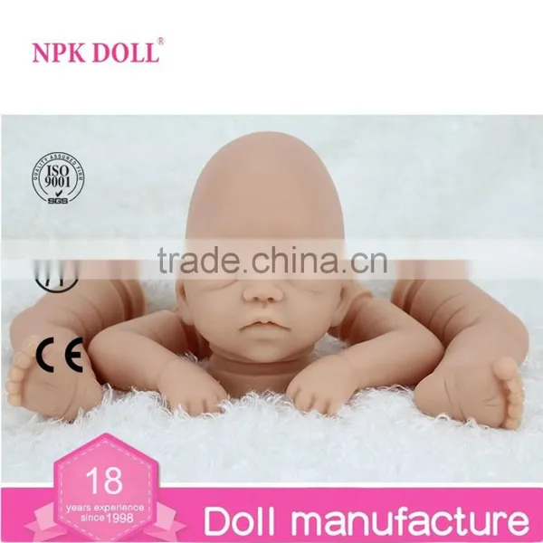 Wholesale Silicone Reborn Baby Dolls Kits Blank 12'' Reborn Vinyl Doll Kits
