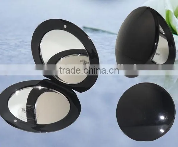 Round Compact Mirror Crystal Clear photo-5