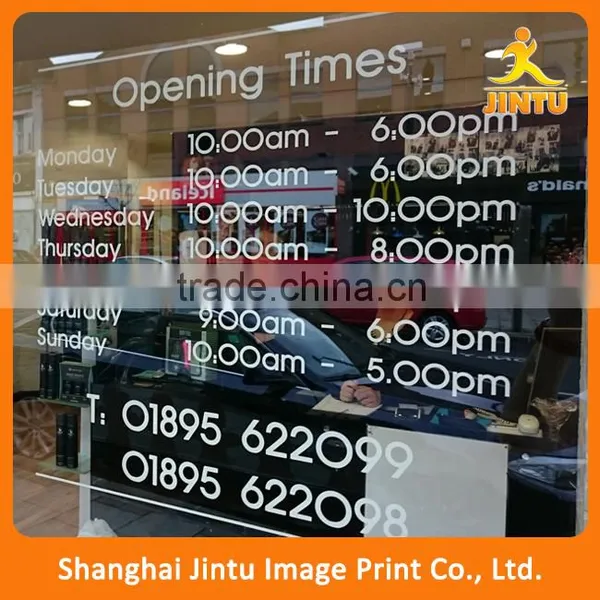 Custom Removable Kiss Cut Vinyl Sticker Paper for Window Advertising photo-6