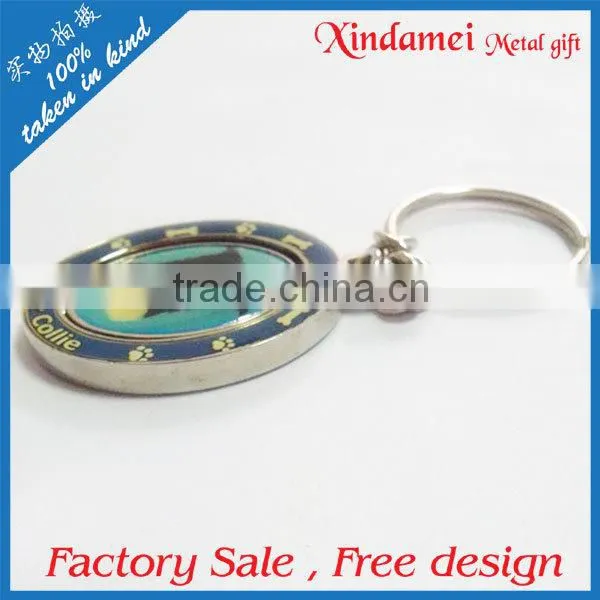 Custom Hot Sell Logo Cheap Iron Key Ring photo-4