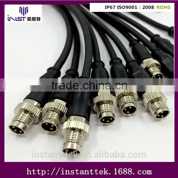 INST M8 Circular Mini (Field Wiring With Solder Pin) Connector photo-5