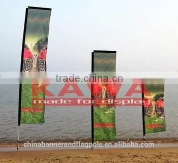 Special Advertise Rectangle Flag Pole photo-4