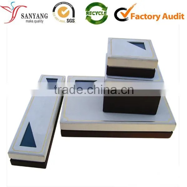 Fashion Special Wedding Jewelry Packaging Box Sets for Ring/necklace/bracelet/ Earring/pendant/bangle