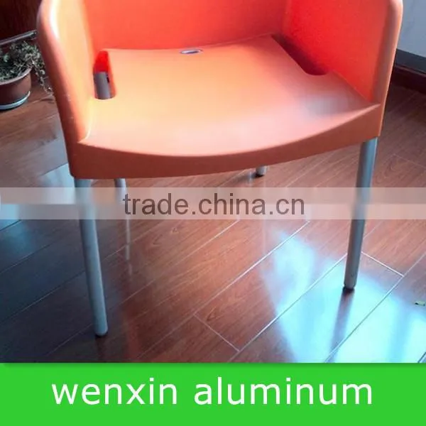 Plastic Aluminum Chair Leg Tube