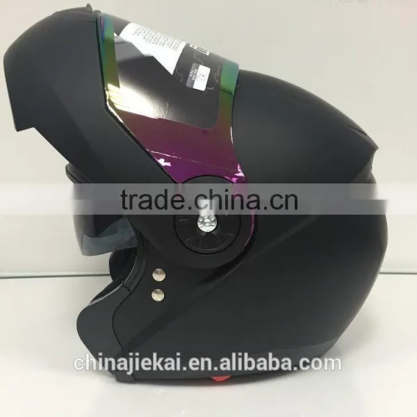 DOT Bluetooth Double Visor Flip up Helmet photo-4
