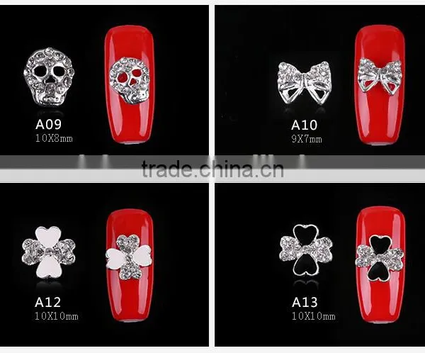 2016 Most Fashion Sliver Jewlery Set for Aluminum Alloy Nail Decoration photo-3