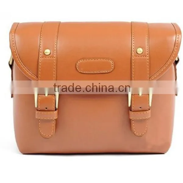 Factory Competitive Price PU Leather Camera Bag in Dongguan photo-2