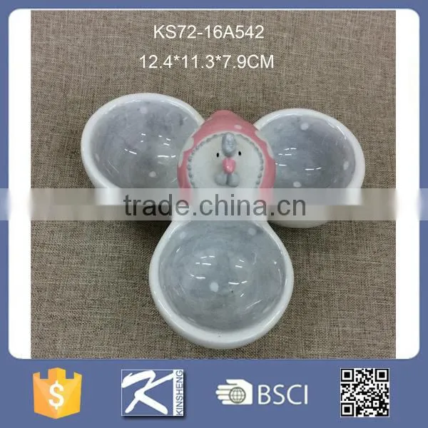 High Quality Custom Stoneware Ceramic Egg Holder Tray of Good Price photo-2