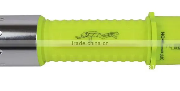 A-OK Rechargeable Power Source and ABS Lamp Body Material Led With Cree q5 Lamp Beads s Diving Flashlight and Diving Torch Falsh photo-2