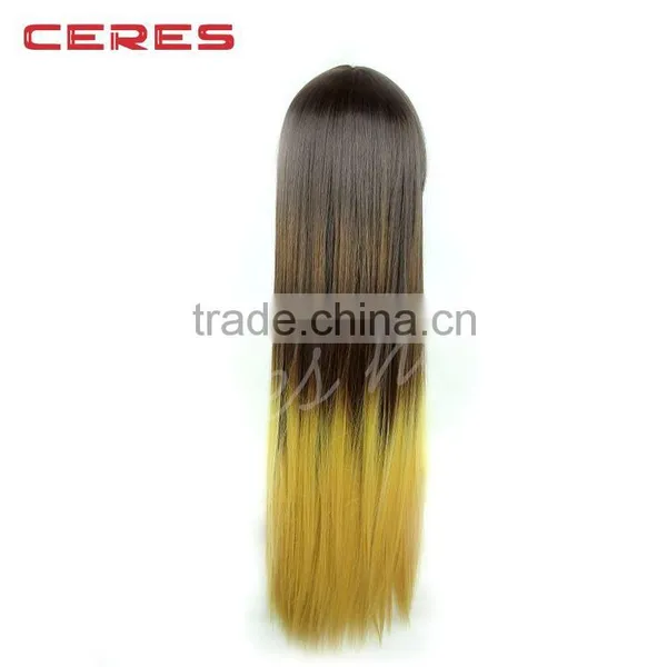 Popular Style High Tempreture Fiber Wigs For Black Women P4/6/270 Three Tone Color Synthetic Wig photo-2