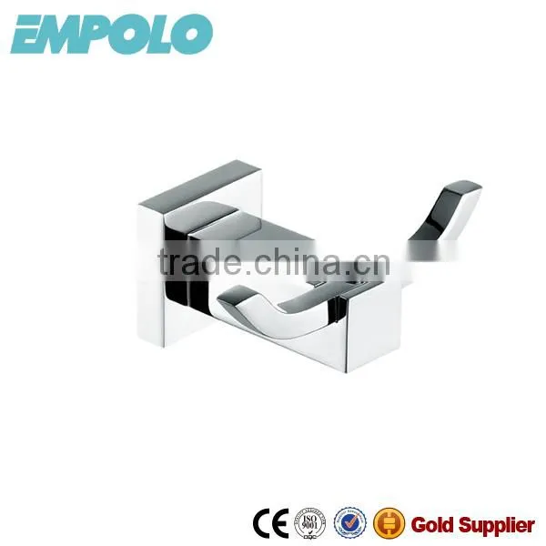 Wall Mount Brass Paper Holder Square Bathroom Toilet Paper Rail 93003 photo-4
