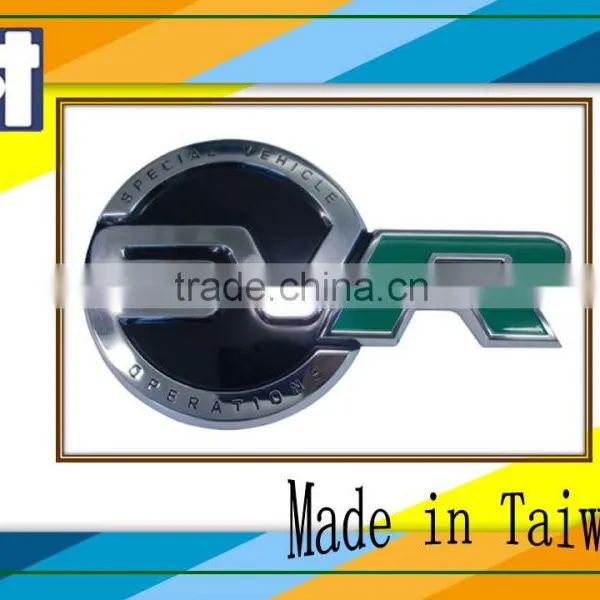Fashionable Car Aluminum Sea Green Seashell Classical Brand Epoxy Sticker photo-4