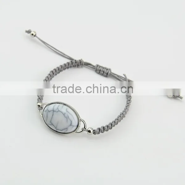 2016 Fashion Women Jewelry Natural Stone Rope Bracelet photo-6