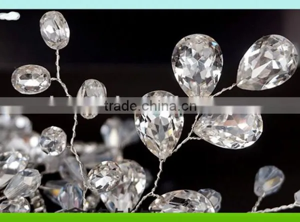 2016 Wholesale Bling Bling Crystal Haircomb for Bridal,decorative Haircomb photo-6