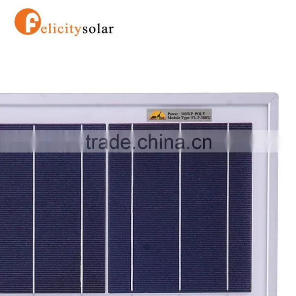 2016 Guangzhou Felicity Good Quality 280w Poly Solar Panel photo-2