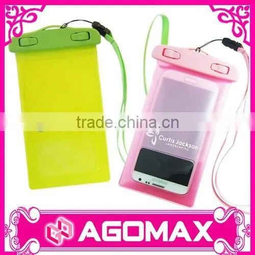 Private Label Welcome Reusable Pvc Dry Mobile Case