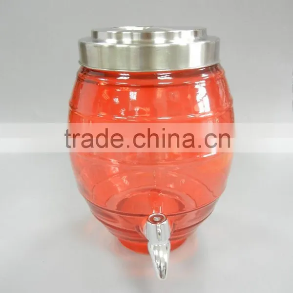 Glass Water Dispenser With Mason Jar photo-2
