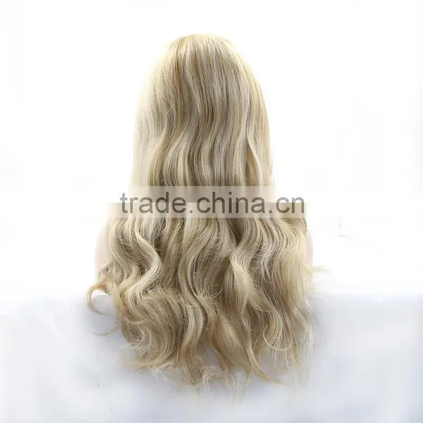 Large Stock Wholesale Price Colorful Synthetic Hair Wig photo-3