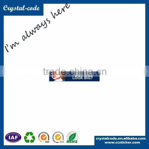 2016 Hot Sale Custom Car Bumper Sticker photo-4