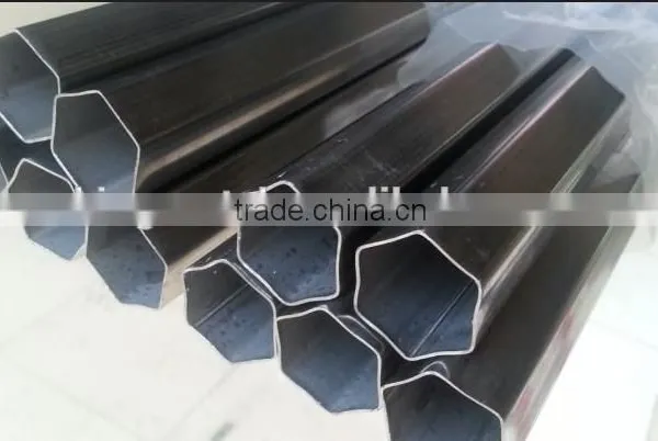ASTM 304/TP316 Seamless Hollow Hexagonal Stainless Steel Pipe photo-5