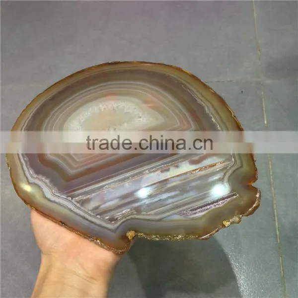 Natural High Quality Agate Slices Wholesale Crystal Stones photo-3
