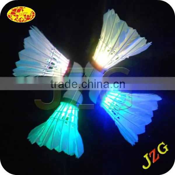 Wholesale Lighted Badminton Lighted Shuttlecock Cheap Outdoor Night Play Lighted Badminton Shuttlecock photo-2