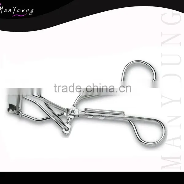 new ladies high quality makeup eyelash curler Plated clip thumb handle rapid prototyping professional eyelash curler