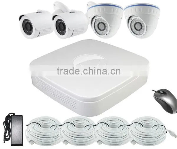 ACESEE H.264 CCTV Camera Kits DIY NVR Kit 4CH POE CCTV Camera System photo-2