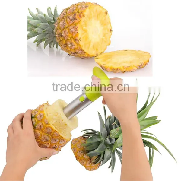 Cheap and Fine Stainless Steel Pineapple Peeler Corer Slicer Pineapple Fruits Slicer photo-4