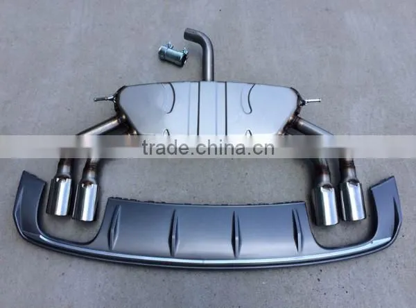 S3 REAR DIFFUSER FOR A3 2013~on, S3 design rear diffuser with exhaust pipes for A3