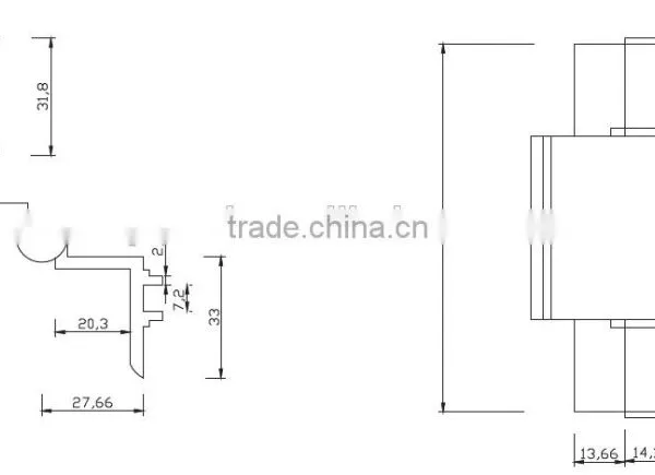 9.03.10641 Aluminum Alloy Window Hinge PVC Window Hinge for UPVC Windows photo-4