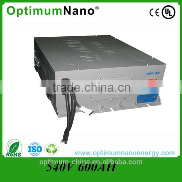 Lithium Ion IP55 Car Battery 540V 600Ah With Smart BMS photo-2