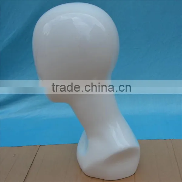 Egg Face Fiberglass Wig Wholesale Mannequin Head photo-2
