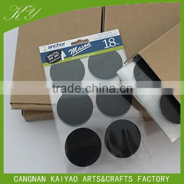 Chalk Writing Small Blackboard Sticker For Kids Home Decor Removable Black Chalkboard Sticker Grass Bottle Label Set photo-4