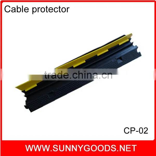 2 Chaneel Office Rubber Cable Protector Humps CP-02 photo-2