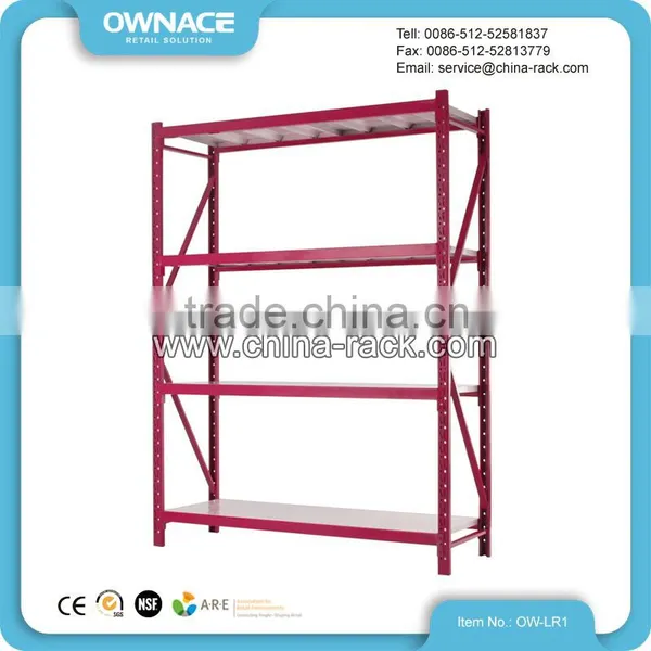 Multi-layer Durable Light Duty Customised Stainless Steel Storage Rack System